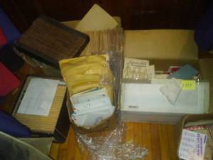 lot 1317 image: Vintage Sheet Music (9) Boxes, - variety