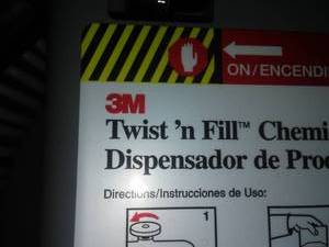 lot 1338 image: Janitorial  Freedom System, 3M Twist-n-fill Chemical Dispenser, Liberty System.