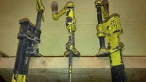 lot 1251 image: CTC Large Bar Clamps (3) 62in.