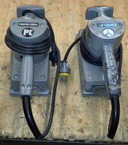 lot 825 image: Rockwell and Porter Cable Heavy Duty Hand Sander