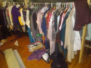 lot 1341 image: Theater Costumes, clothing, 11 ft. of Rod.