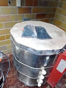 lot 1190 image: Skutt Automatic Kiln, Model KM-1027. 208V, SC 2 W, 1 Phase. Max Temp 2350.&nbspWOW