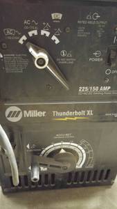 lot 1211 image: Miller Thunderbolt ACDC Arc Welder and more.
