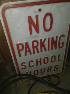 lot 876 image: Metal signs, Welding gauges and more.