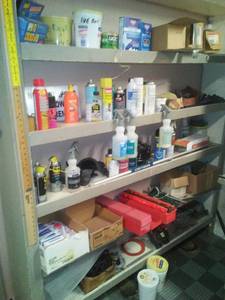 lot 1000 image: Contents OF shelves- not the shelves.