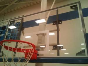 lot 1530 image: Basketball backboard and Hoop- BPI.