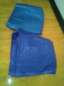 lot 1533 image: Tarps (2)  one very large  good condition