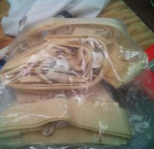 lot 1540 image: Snowshoe binding straps (12).