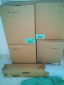 lot 1555 image: Flanders Furnace Filters. NEW in cases.