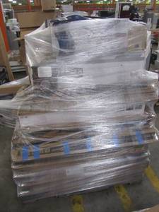 lot 38 image: WHOLESALE MIXED PALLET OF RETURNS - LIGHTING AND CEILING FANS