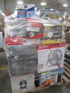 lot 94 image: WHOLESALE MIXED PALLET OF RETURNS - POWER TOOLS AND HOUSEWARES