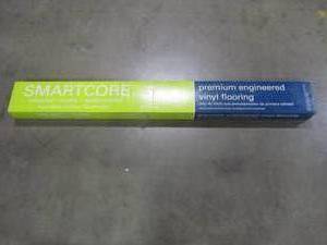 lot 102 image: SMARTCORE 12-Piece 5-in x 48.03-in Brazilian Ipe Luxury Locking Vinyl Plank Flooring 50SLV509