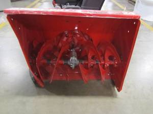 lot 133 image: Troy-bilt 24 in. 208 cc Two-Stage Gas Snow Blower with Electric Start Self Propelled Storm 2410