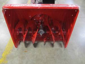 lot 134 image: Troy-bilt 24 in. 208 cc Two-Stage Gas Snow Blower with Electric Start Self Propelled Storm 2410