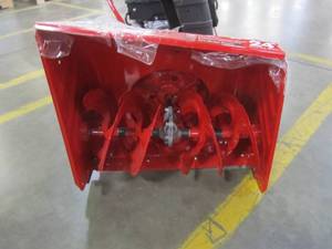 lot 142 image: Troy-bilt 24 in. 208 cc Two-Stage Gas Snow Blower with Electric Start Self Propelled Storm 2410