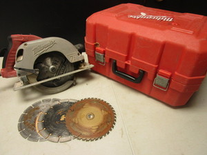 MILWAUKEE ADJUSTABLE HANDLE 7 14 CIRCULAR SAW