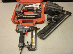 PASLODE FINISH NAILER, TRIM FINISH STAPLER, STRIP NAILER