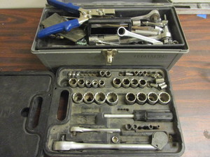 CRAFTSMAN SOCKET SET, ASSORTED SOCKET WRENCHES AND SOCKETS