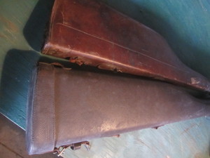 lot 47 image: Leather Gun Boots