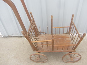 lot 79 image: Wooden Buggy