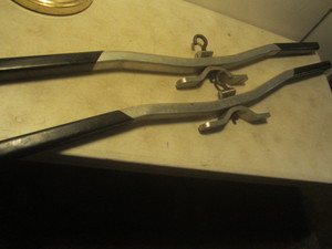 lot 85 image: Tie Down Bars for Snowmobile Trailer
