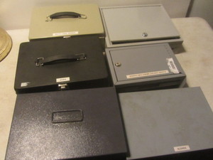 lot 88 image: Cash Boxes, Lock Boxes