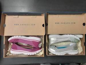 2-Pair Shoes Ladies Size 6