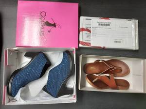 2-Pair Shoes Ladies Size 6