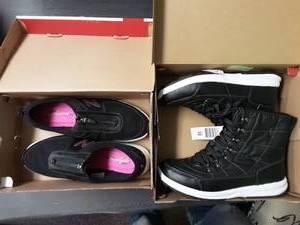 2-Pair Shoes Ladies Sz. 9 & 10