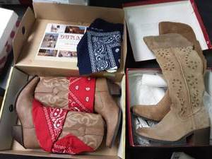 2 Pr. Boots Ladies Sz. 10