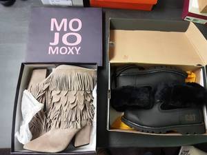 2 Pr. Boots Ladies Sz. 10
