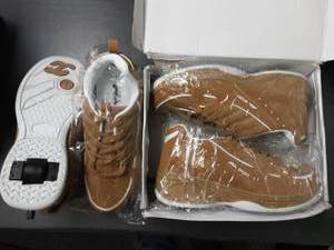 2 Pr. Wheel Heels Sz. 6 & 7
