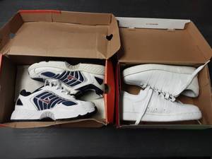 2 Pr. Youth Sneakers Sz 2 & 2 12