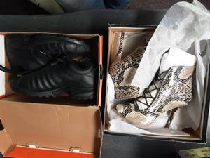 2 Pr. Sneakers Sz. 5 12 & Booties Sz. 6
