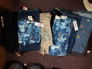 19 Pr. Girls Jeans Sz. 8