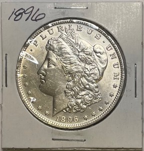 1896 Morgan Silver Dollar