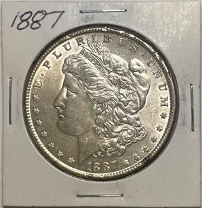 1887 Morgan Silver Dollar