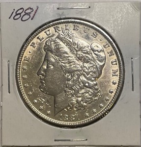 1881 Morgan Silver Dollar