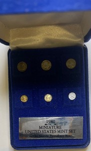 1980 Miniature United States Mint Set