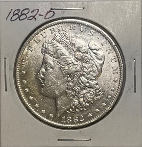 1882-O Morgan Silver Dollar