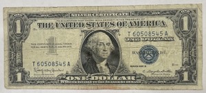 1957 B $1 Silver Certificate - T60508545A