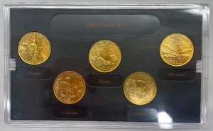 2003 Gold Edition State Quarter Collection