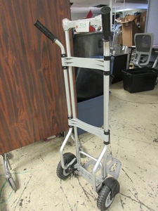 lot 313 image: ROUGHNECK FOLDING ALUMINUM DOLLY