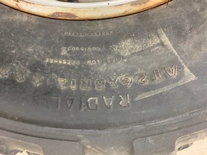 lot 9 image: ATV WHEEL KIT