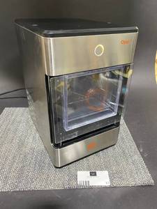 lot 17 image: FIRSTBUILD Opal 24 lb. Freestanding Nugget Ice Maker in Stainless Steel RETAIL $600