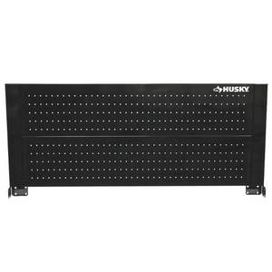 lot 19 image: HUSKY 46 in. Pegboard Back Wall for Mobile Workbench