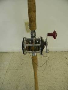 lot 39 image: VINTAGE SALTWATER FISHING ROD - SEE PICTURES