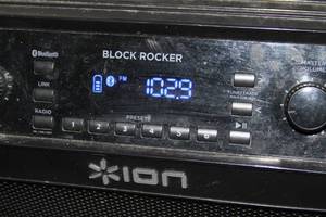 lot 13 image: ION Block Rocker Portable Bluetooth Audio Loudspeaker  Speaker with Microphone