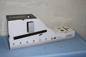lot 16 image: VIZIO 36 2.1 Soundbar Sound Bar Audio Wireless Speaker System with Remote & Subwoofer  Bass