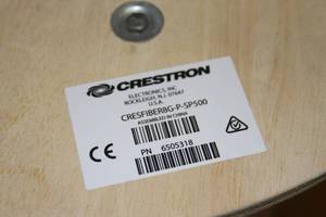 lot 21 image: Two (2) HUGE Spools  Reels of Crestron CresFiber 8G Multi-Mode Plenum-Rated Cable